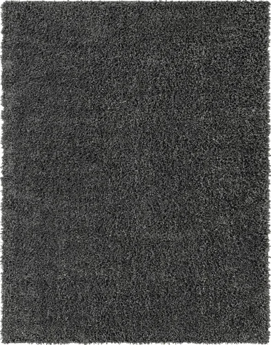 Vista 498 de Unique Loom Colección Davos Shag - Alfombra Lino