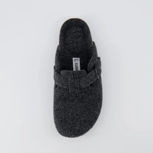 Vista 6 de CUSHIONAIRE Zuecos Hana con plantilla de corcho para mujer con +comodidad