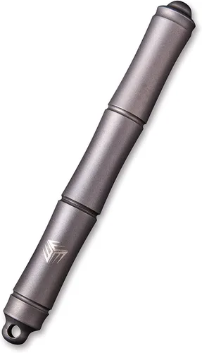 Vista 5 de WeKnife Syrinx - Bolígrafo de metal de titanio, bolígrafo ligero ejecutivo de lujo, con 2 coleccionistas de recarga de tinta negra extra, bolígrafos