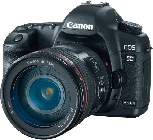 Vista 3 de Cámara digital SLR Canon de marco completo, EOS 5D Mark II de 21.1MP CMOS