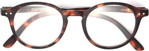 Vista 2 de Foster Grant Parker - Gafas de lectura redondas antivaho para lectores de luz azul
