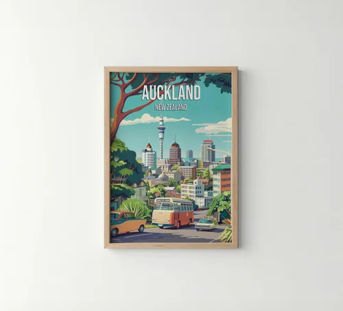 Vista 37 de Póster de paisaje de Adelaide Australia, arte de pared retro vintage, pintura de paisaje de la naturaleza, galería 23