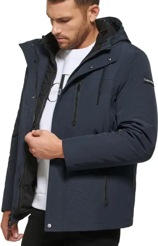 Vista 5 de Calvin Klein Chaqueta Arctic Faille 3 en 1 Systems para hombre