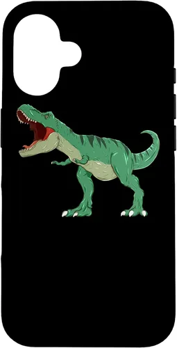 Vista 28 de Carcasa para iPhone X/XS con diseño de dinosaurio T-Rex.