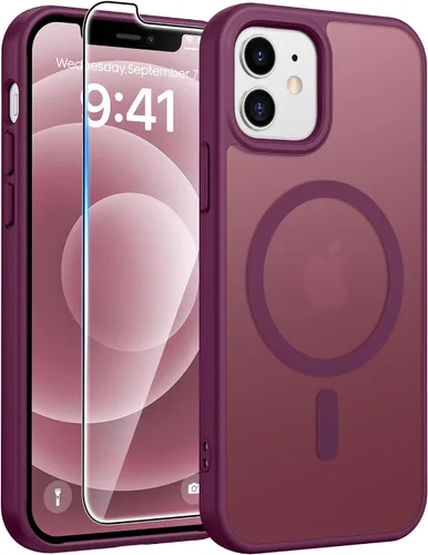 Vista 117 de FNTCASE - Funda para iPhone 16, apta para Magsafe, color blanco