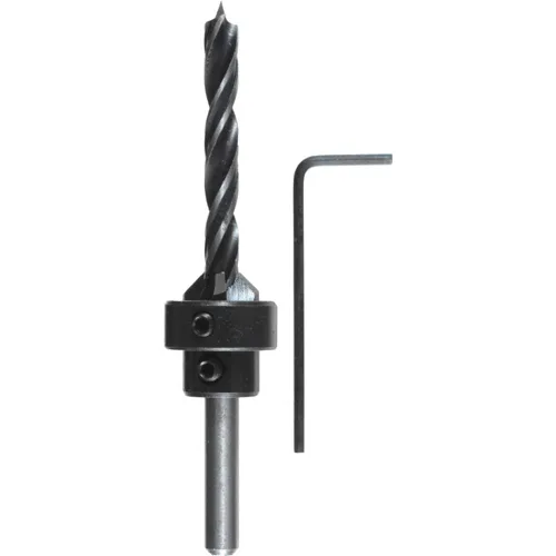 Vista 2 de kwb Broca espiral de madera de 9.8 ft m con avellanador y tope de profundidad, acero ajustable del CV