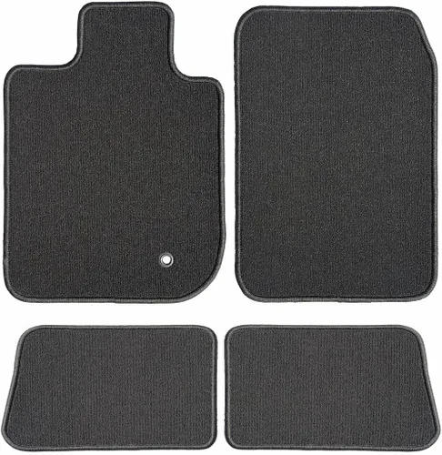 Vista 15 de Juego de alfombrillas de coche a medida para Hyundai, 1992-1995 Elantra 2-Gris