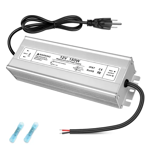 Vista 23 de Fuente de alimentación LED de 24 V, controlador LED de 3.3A 80 W impermeable IP67, convertidor de fuente de alimentación de 90-265 V CA a 24 V CC