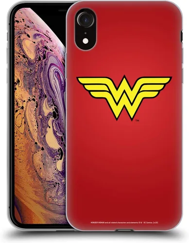 Vista 91 de Head Case Designs Funda de gel suave con licencia oficial de Wonder Woman DC Comics Classic Logos compatible con Apple iPhone 7 Plus/iPhone 8 Plus
