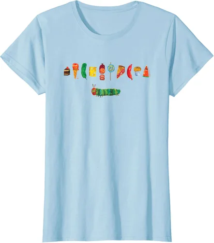 Vista 4 de Camiseta infantil The Very Hungry Caterpillar Feast Negro