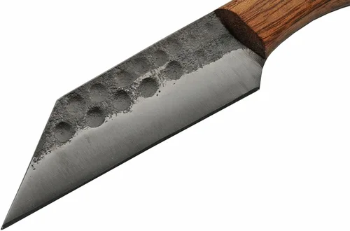 Vista 3 de Szco Supplies 9.5 "cuchillo de caza de hoja de seax con mango de madera de espiga completa con funda, marrón (HS-4442)