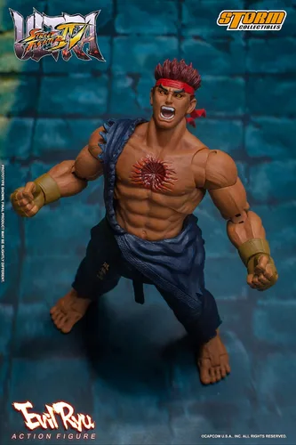 Vista 15 de Storm Collectibles - Ultimate Street Fighter IV - Evil Ryu, figura de acción 1/12