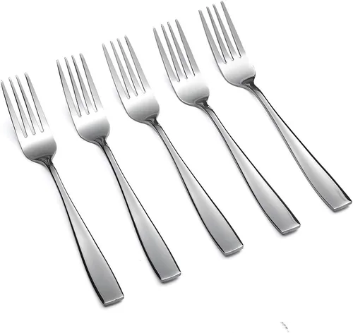Vista 7 de Eslite Staintess - Juego de tenedores de acero para ensalada, 6.7 pulgadas, 12 piezas