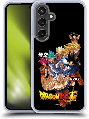 Vista 50 de Head Case Designs Funda de gel con licencia oficial de Dragon Ball Super Group Future Trunks Arc Characters [protección de grado militar] compatible