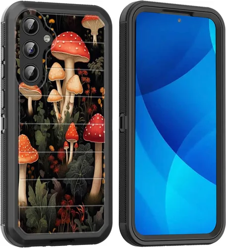 Vista 49 de Funda para Galaxy A15 5G, cuerpo completo, protección contra caídas, a prueba de polvo, resistente de 3 capas, militar, resistente, duradera