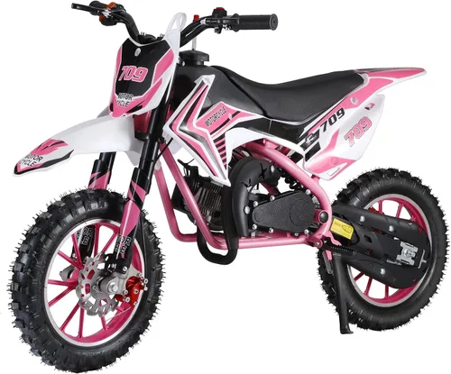Vista 19 de 50CC Kids Dirt Bike Gas Powered 2-Stroke Mini Motorcycle 25MPH for kid 8-14 Black