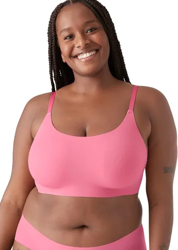 Vista 24 de True & Co - Brasier True Body con tirantes ajustables y cuello redondo para mujer Negro