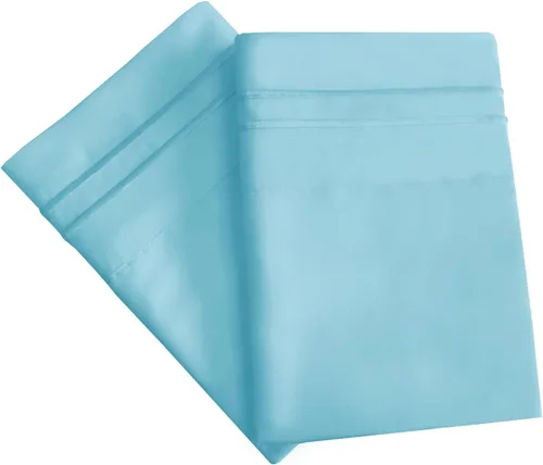 Vista 5 de Mejoroom Hotel Luxury Queen - Fundas de almohada de microfibra de 20 x 30 pulgadas, juego de 2 fundas de almohada suaves, acogedoras y transpirables