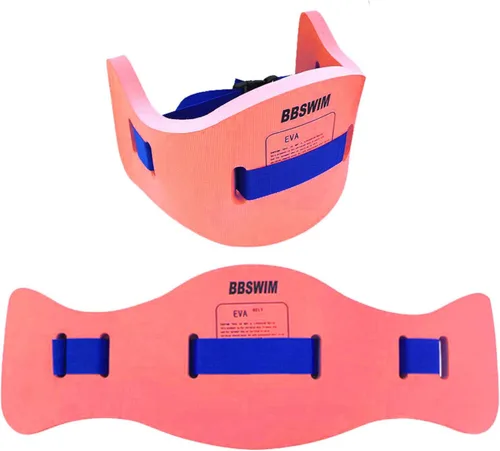 Vista 8 de Cinturón de ejercicio de flotación de EVA para natación, cinturón ajustable para entrenamiento de natación, herramientas de entrenamiento