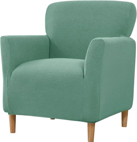 Vista 12 de XMAYODS Funda para silla de club, fundas suaves y elásticas para silla de sala de estar y dormitorio, funda para silla de bañera, funda lavable