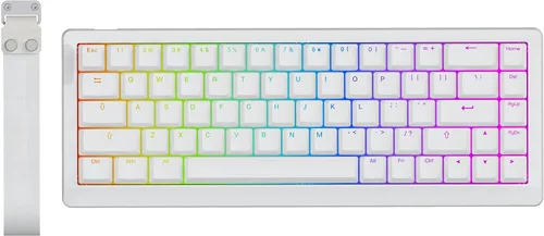 Vista 9 de EPOMAKER HE68 Lite Hall Effect Gaming Keyboard, 8k Polling & 128K Scan Rate, 0.005mm Adjustable Trigger, 0.125ms Latency, 5-Layer Sound-Dampened