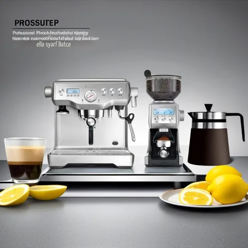 Vista 2 de Breville Dynamic Duo Máquina de espresso de doble calentador y Paquete Smart Grinder Pro, Acero Inoxidable - BEP920BSS