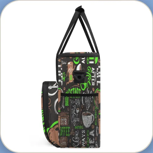 Vista 7 de Green Start Your Day - Bolsa de transporte para cafetera, bolsa de almacenamiento de viaje para cafetera, compatible con K-Mini o K-Mini Plus, b-7