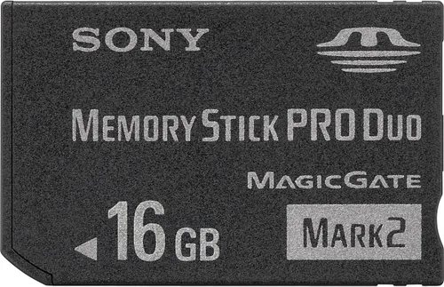 Vista 2 de Sony 1 GB Memory Stick PRO Duo Tarjeta de Memoria Flash MSMT1G