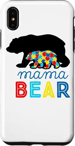 Vista 11 de Autism Awareness Mama Bear Autistic Mom Gift Case for iPhone 17
