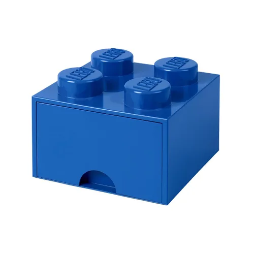 Vista 17 de LEGO - Cajón de ladrillos, 4 perillas, 1 cajón, caja de almacenamiento apilable, color verde menta aguamarina