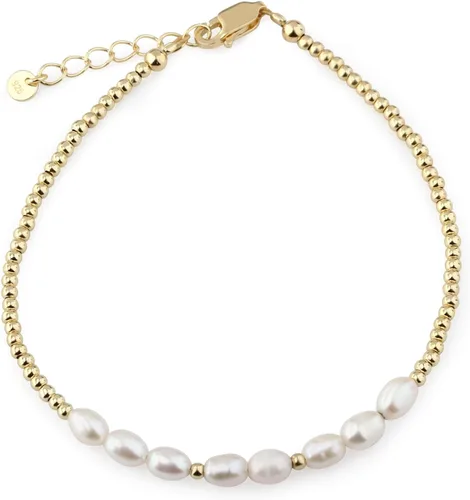 Vista 9 de Cherished Moments Pulsera o collar, chapado en oro de 14 quilates Brynn-MED (9 meses - 4 años)