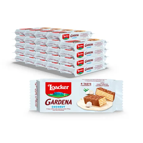 Vista 9 de Loacker Gardena Crema de chocolate, recubierta de chocolate, paquete de 25 individuos