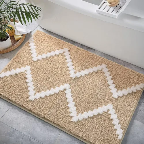Vista 36 de DEXDE Alfombras de Baño Corredor 24x47 pulgadas Alfombra de Baño Larga Antideslizante Suave Lavable Alfombras de Baño Grandes para Baño Dormitorio