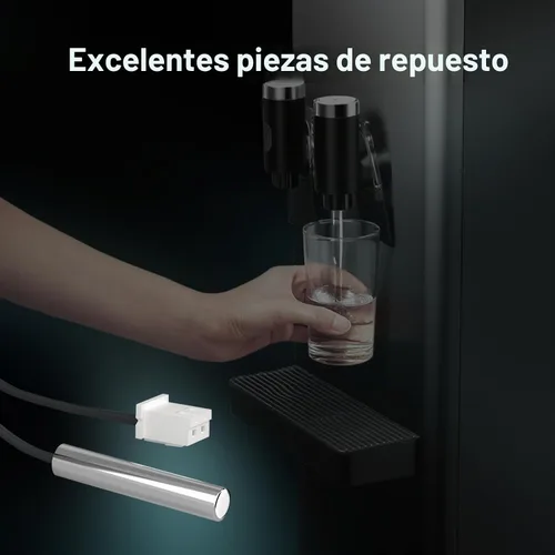 Vista 5 de DROK 3 piezas de sonda de sensor de temperatura de 10K, sonda de temperatura impermeable de 1 metro, sonda de temperatura de acero inoxidable 3950