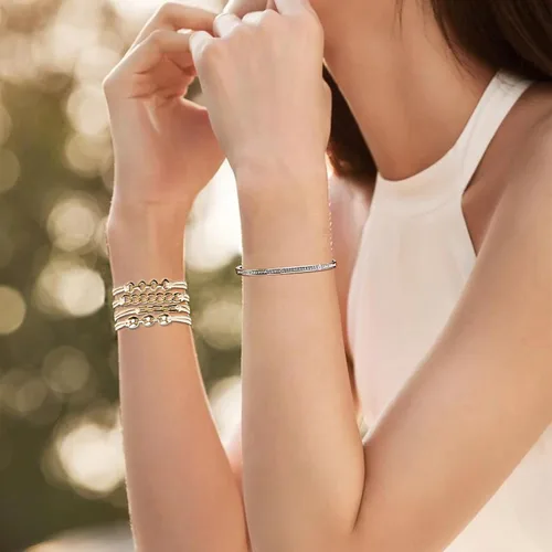 Vista 7 de Lazos para el cabello sin daños, accesorios para el cabello, 8 piezas prácticas elásticas lindas bandas para el cabello, joyería de moda para cola