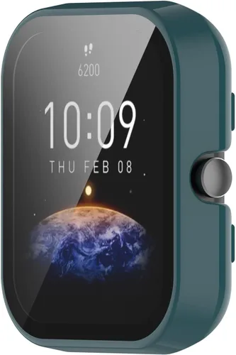 Vista 5 de TenCloud Protector de pantalla compatible con Amazfit Bip 3 Pro, accesorios para reloj inteligente, resistente a los arañazos, protección completa 6