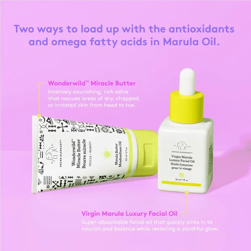 Vista 4 de Drunk Elephant Wonderwild Miracle Butter - Ultra-Luxe Skin Salve - Clean Clinical Skincare - Cruelty-Free - Free of Essential Oils, Silicones, and