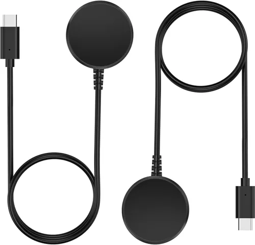 Vista 9 de Base de carga para Samsung Galaxy Watch 8/8 Classic/7/6/6 Classic Negro tipo C y USB A