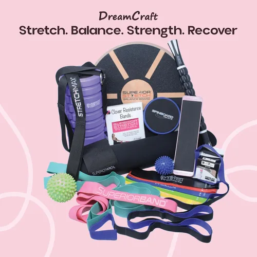 Vista 7 de SUPERIORBAND SuperiorStretch – Cinta de estiramiento para ballet y gimnasia, entrenamiento