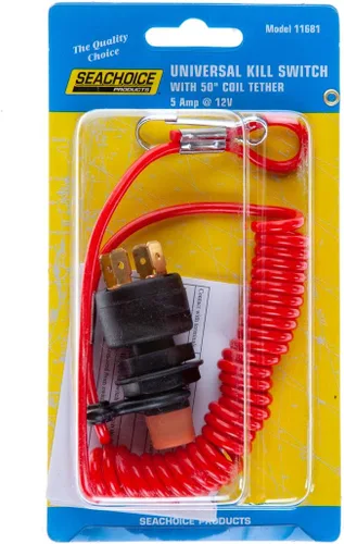 Vista 6 de Seachoice Kit de interruptor universal para barco, rojo