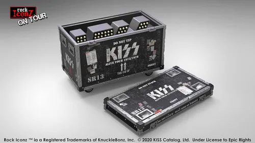 Vista 2 de Knucklebonz KISS Alive! Road Case 'On Tour' coleccionable