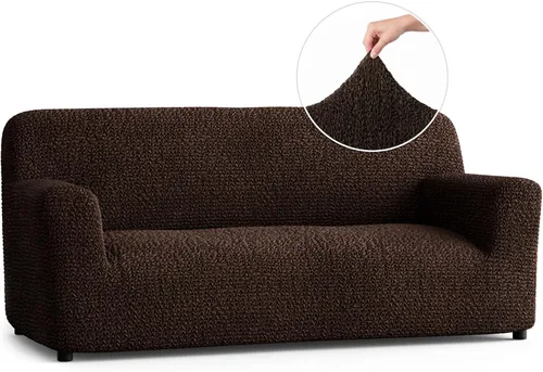 Vista 21 de PAULATO BY GA.I.CO. Funda para Silla - Funda para Sillón - Funda para Sillón - Funda de Tela Suave - Protector de Muebles Elegante de Ajuste Ceniza
