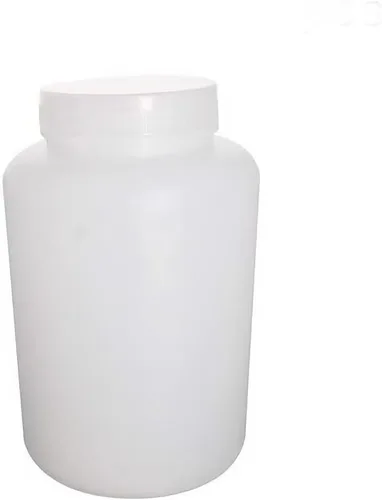Vista 16 de Bettomshin 1 botella de plástico PE de 3.4 fl oz (grado alimenticio), botella de reactivo de laboratorio de boca ancha, recipiente de almacenamiento