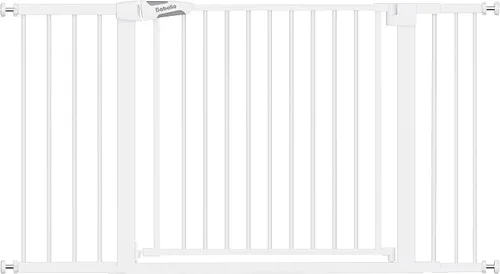 Vista 14 de Babelio - Puerta de seguridad para puertas y escaleras, de 26-40 pulgadas, con cierre automático, puerta de presión C5, fácil de instalar, sin