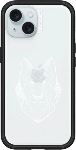 Vista 6 de RhinoShield Mod NX - Carcasa modular para iPhone 15 Funda protectora con placa trasera, diseño modular de 2 vías, protección contra caídas