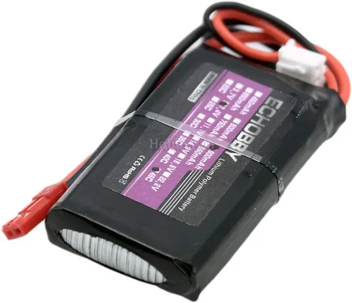 Vista 3 de 7.4V 2S 600mAh 45C LiPo Batería JST Plug para RC Modelo Avión Helicóptero Multirotor FPV Drone RC Quadcopter