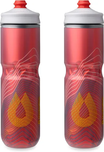 Vista 8 de HydraPak Polar Surge - Botella de agua aislada para bicicleta