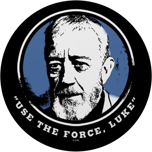 Vista 3 de Star Wars Obi Wan Kenobi Use The Force Catchphrase Retro Art PopSockets PopGrip: agarre intercambiable para teléfonos y tabletas