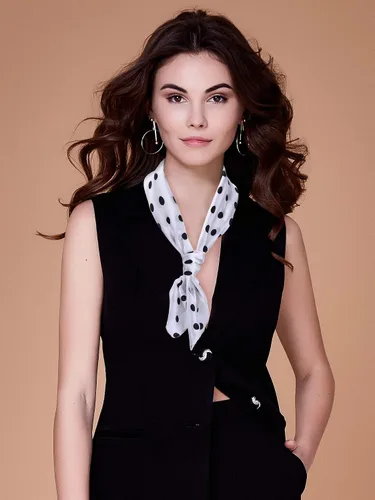 Vista 2 de SATINIOR 1950s Chiffon Scarf Square Handkerchief Neck Scarf Satin Ribbon Polka Dot Scarf Hair Tie for Women Girl