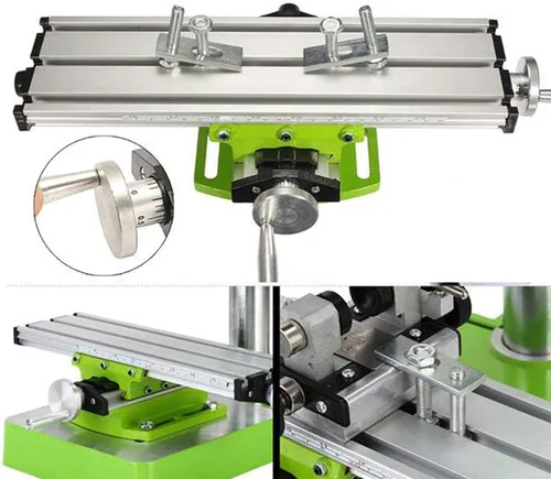 Vista 3 de Lukcase® Mesa de trabajo multifunción, mesa de trabajo para molienda, mesa de taladrado/perforación.